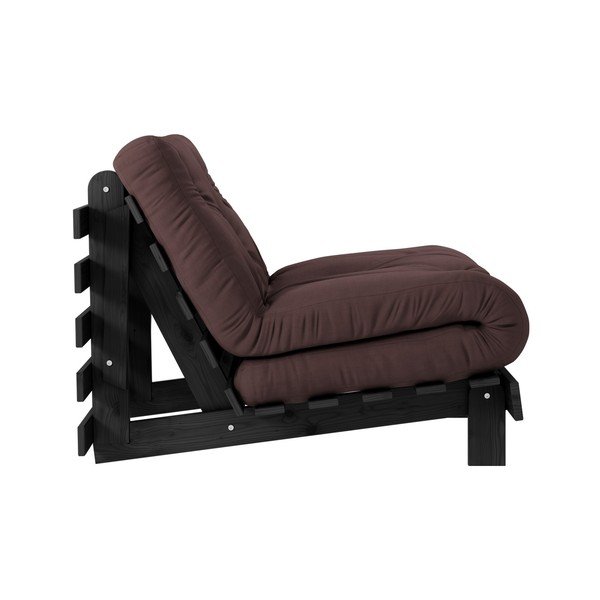 Poltrona variabile Nero/Marrone Roots - Karup Design-image-3