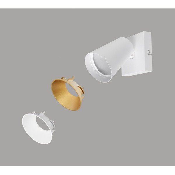 Faretti bianchi ø 8 cm Sharp - Trio-image-3