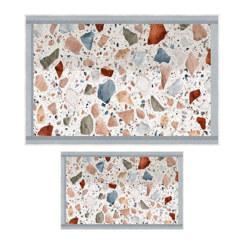 Set di tappetini per il bagno 2 pz 60x100 cm – Foutastic | Tappeti per il bagno