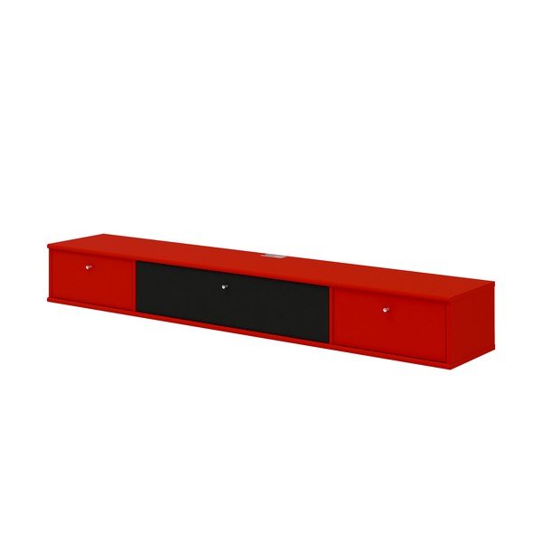 Tavolo TV rosso 035 Mistral - Hammel Furniture-image-3