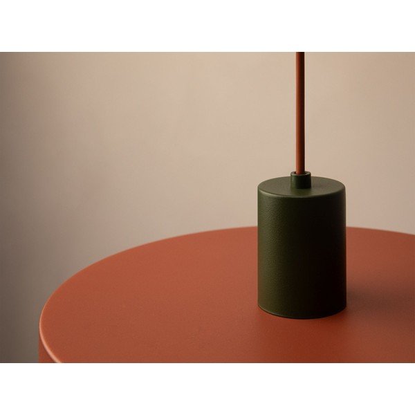 Lampadario color mattone in metallo ø 30 cm Ori – Micadoni -image-4