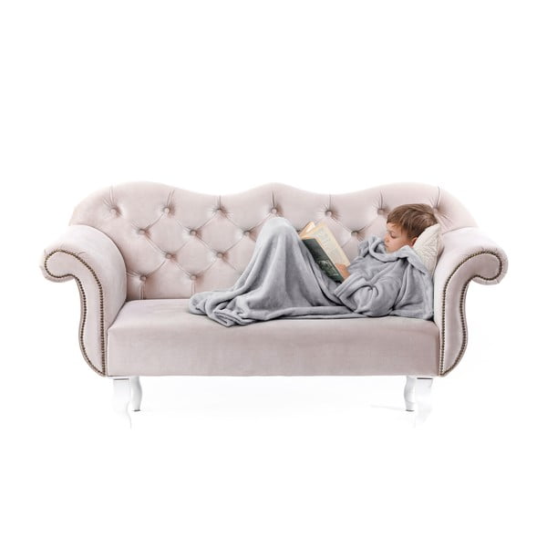 Coperta TV per bambini grigia con maniche Lazykids Lazy Kids - DecoKing-image-4