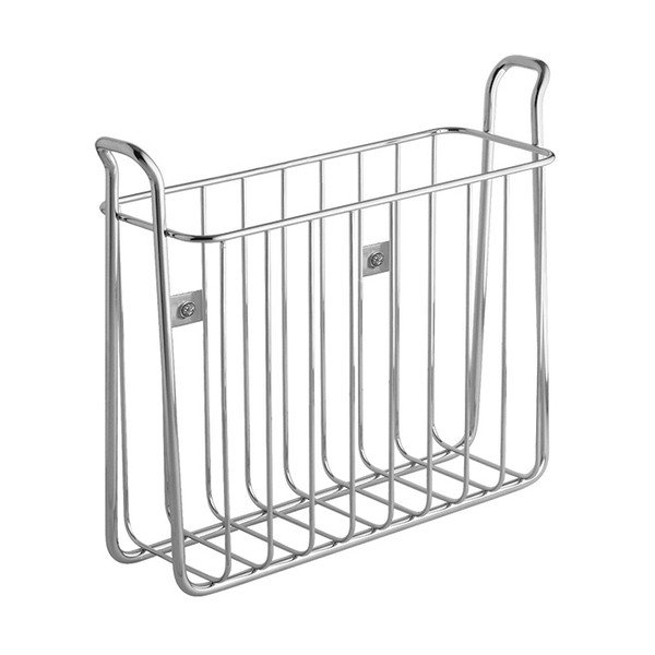 Portariviste a parete in acciaio inox Classico - iDesign