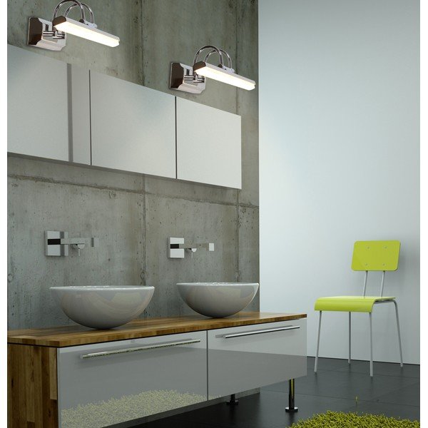 Applique a LED grigie Gizel - Candellux Lighting-image-1
