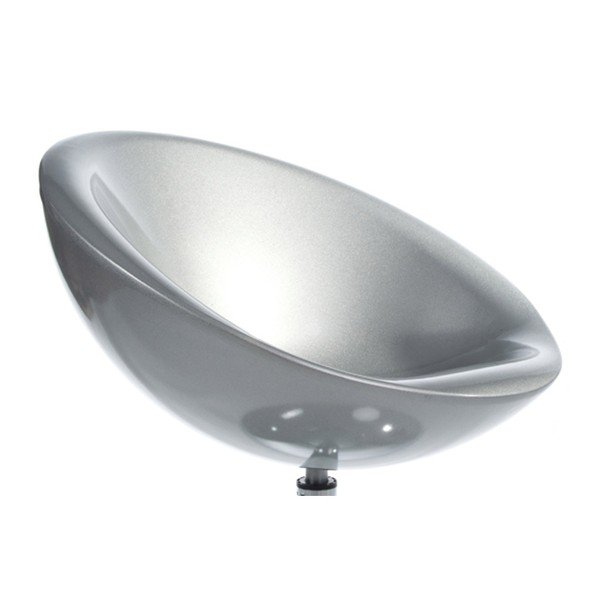 Stříbrné otočné křeslo Kokoon Design Bowl-image-1