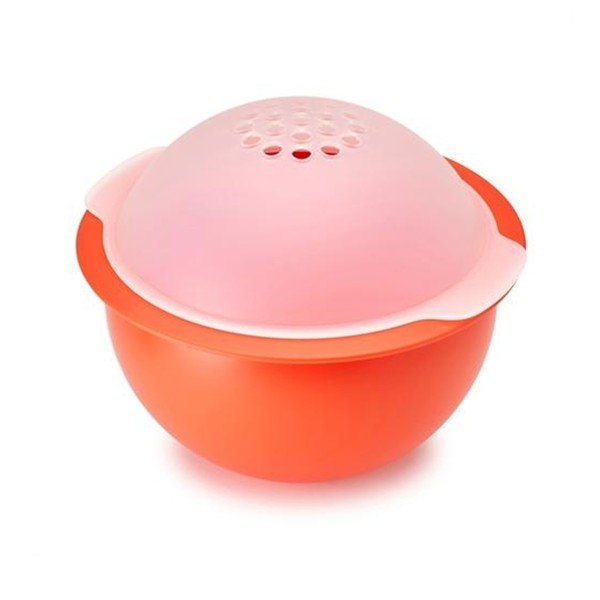 Červená mísa na přípravu popcornu Joseph Joseph M-Cuisine Popcorn Maker