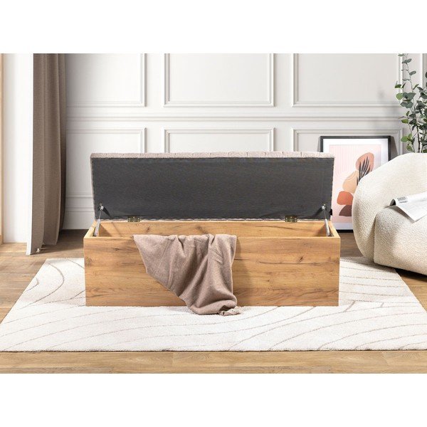 Panca in colore beige e naturale Oceane - Bobochic Paris-image-2