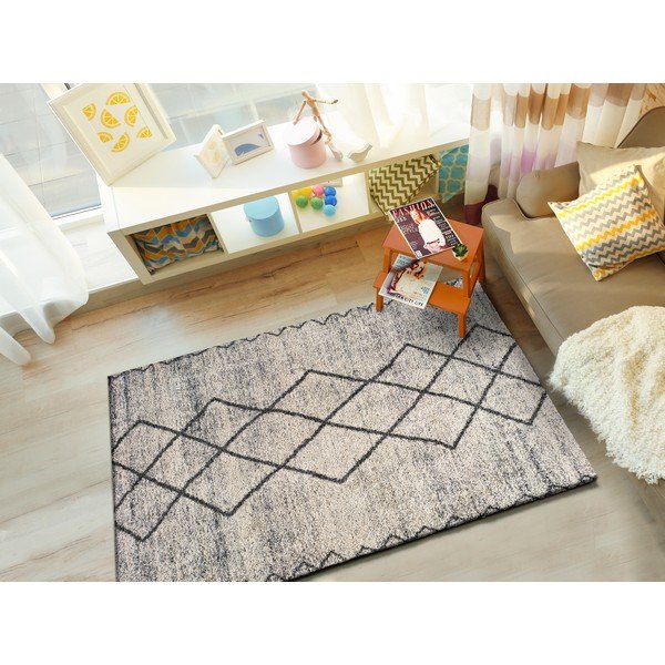 Tappeto grigio Atlas Middle, 133 x 190 cm - Universal-image-1