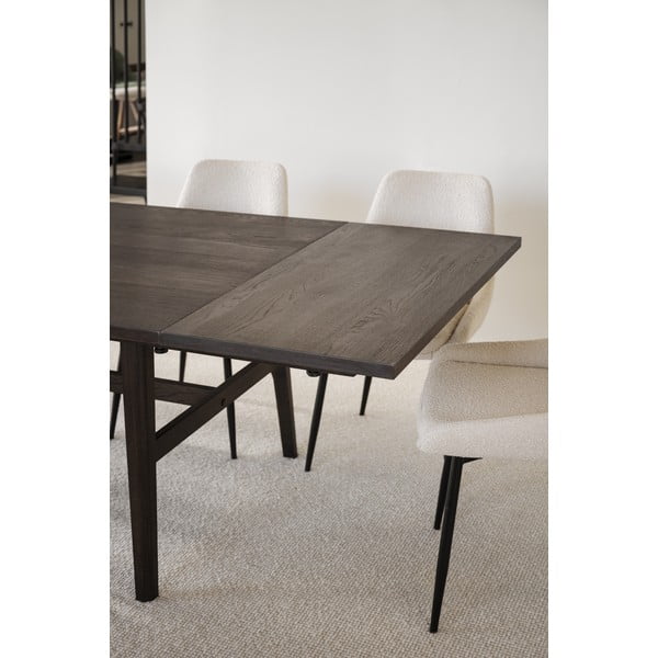 Tavola aggiuntiva per tavolo da pranzo in rovere decorato 100x50 cm Plainfield - Rowico-image-1