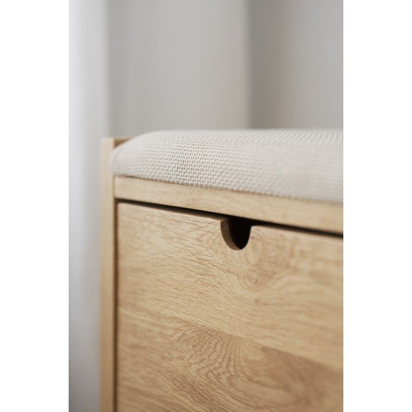 Panchina in colore naturale Hillmond - Rowico-image-1