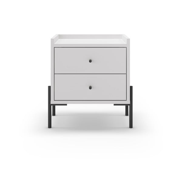 Comodino bianco Mayra - Marckeric-image-2