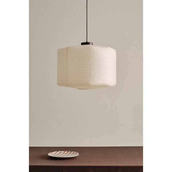 Lampadario beige in carta ø 60 cm Siv – Jotex-image-2