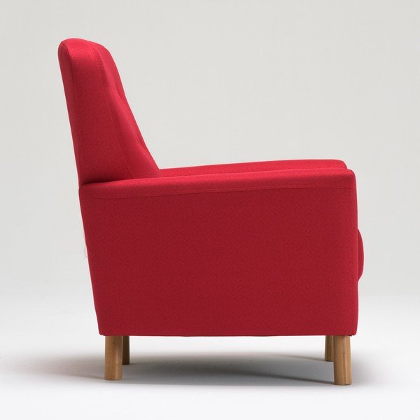 Poltrona rossa Unique - Balcab Home-image-3