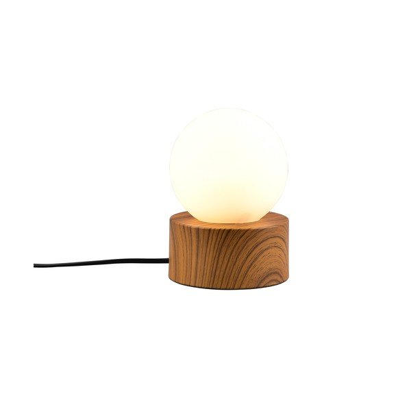 Lampada da tavolo in colore bianco e naturale (altezza 17 cm) Countess - Reality-image-1