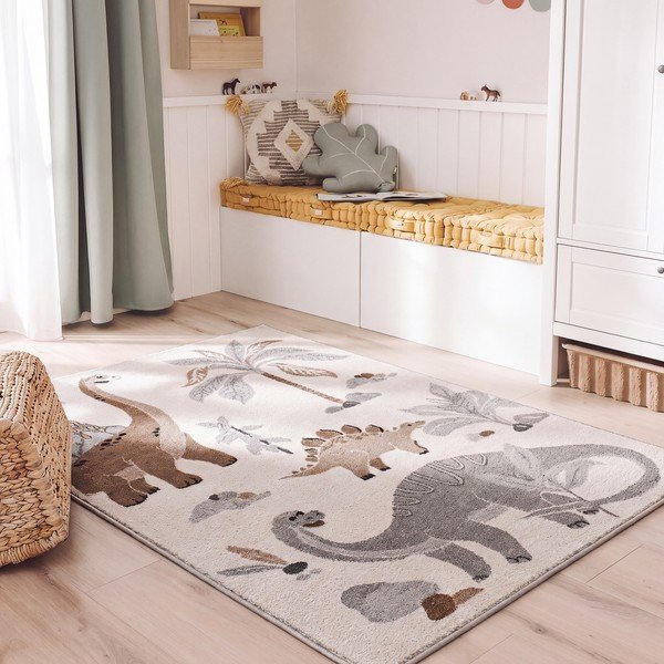 Tappeto per bambini crema 120x170 cm Beats - Universal-image-1