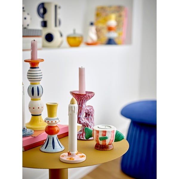 Portacandele in gres Ivalie - Bloomingville-image-2