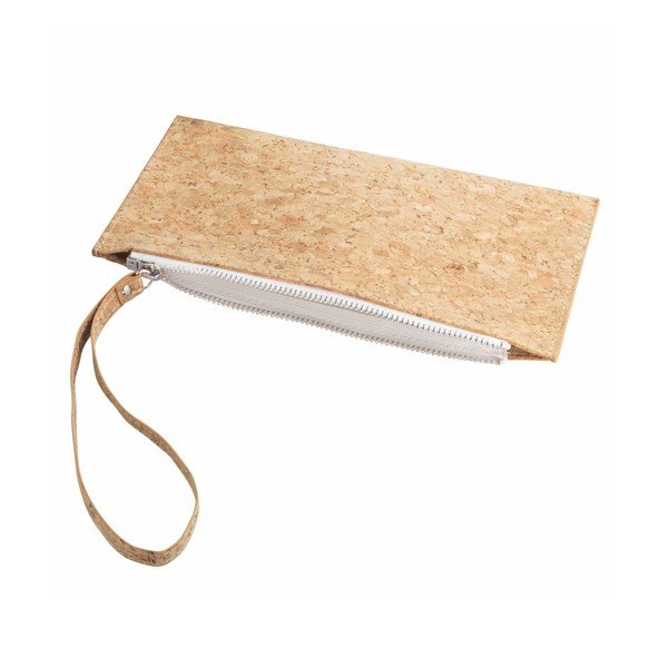 Taštička z korku a veganské kůže InterDesign Quin Accessory Clutch-image-1