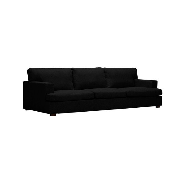 Černá pohovka Windsor & Co Sofas Daphne, 235 cm-image-1