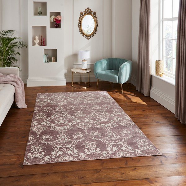 Tappeto color malva 200x285 cm Imperial Wine – Think Rugs-image-1