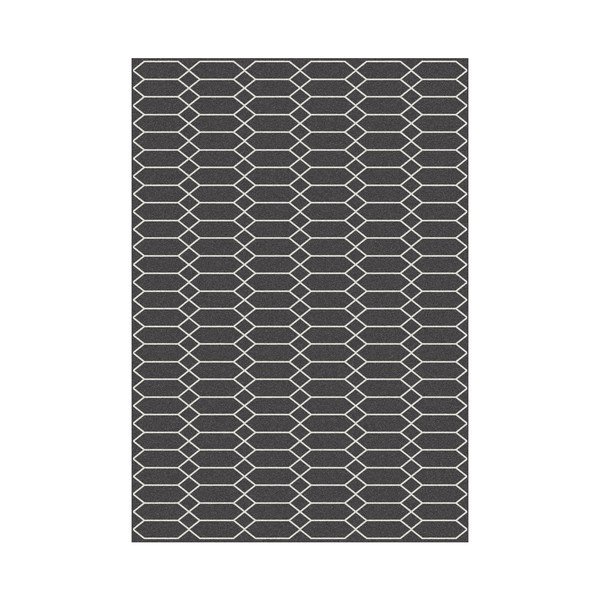 Tappeto Danimarca Nero, 160 x 230 cm - Universal