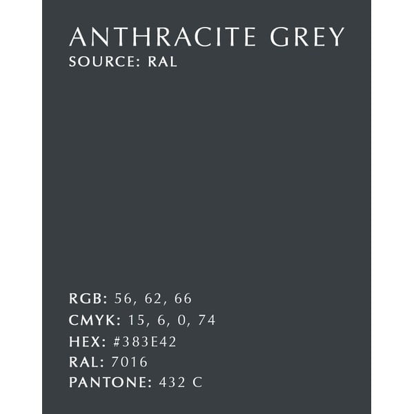 Antracite Apparecchio a sospensione LED con paralume in metallo ø 31 cm Asteria Mini - UMAGE-image-1