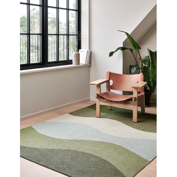 Tappeto da interno/esterno verde 70x100 cm Urvi Woods – Pappelina-image-4