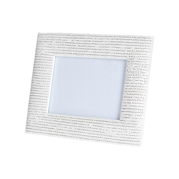 Bílý fotorámeček Brandani Intericco, na fotografie o velikosti 13 x 18 cm