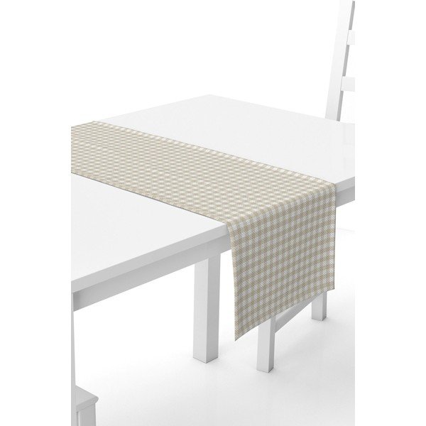 Runner da tavola beige e bianco, 40 x 140 cm - Kate Louise