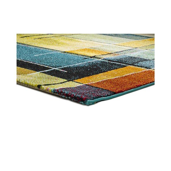 Tappeto blu e giallo , 120 x 170 cm Lenny Multi - Universal-image-2