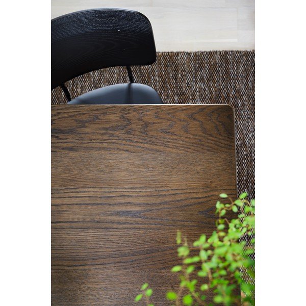 Sedia da pranzo nera con seduta nera Brent - Rowico-image-1