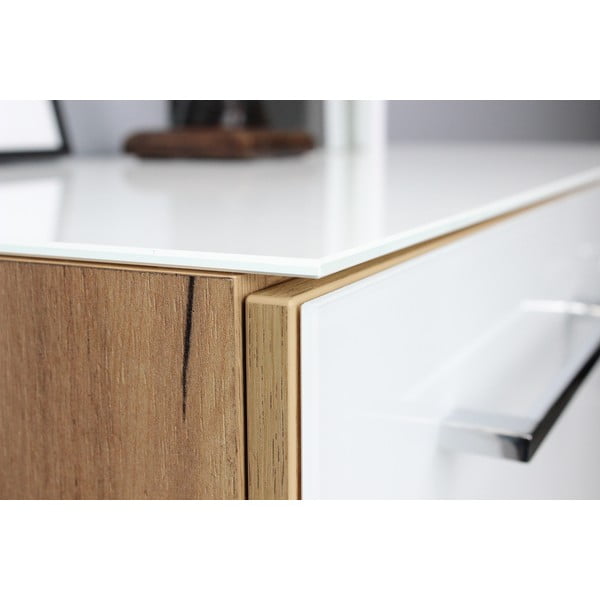 Armadio bianco naturale in rovere 80x120 cm Monteria - Germania-image-3