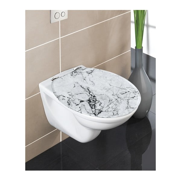 Sedile WC , 41 x 34,5 cm Onyx - Wenko-image-3