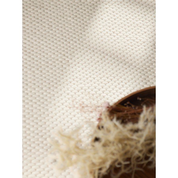 Tappeto color crema in lana tessuto a mano 140x200 cm Lyon Beans – Elle Decoration-image-3