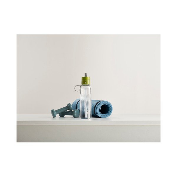 Bottiglia sportiva verde con contatore di riempimento , 750 ml Dot Active - Joseph Joseph-image-2