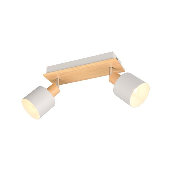 Faretti in colore bianco-naturale ø 9 cm Shanti - Trio-image-1