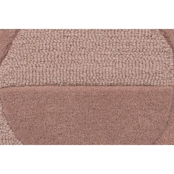 Tappeto in lana rosa 120x170 cm Gigi - Flair Rugs-image-3