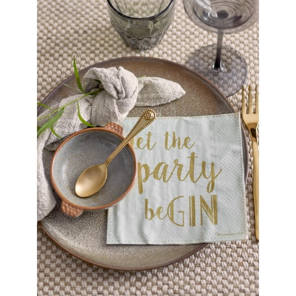 Tovaglioli di carta in set da 20 pezzi Tedde - Bloomingville-image-1