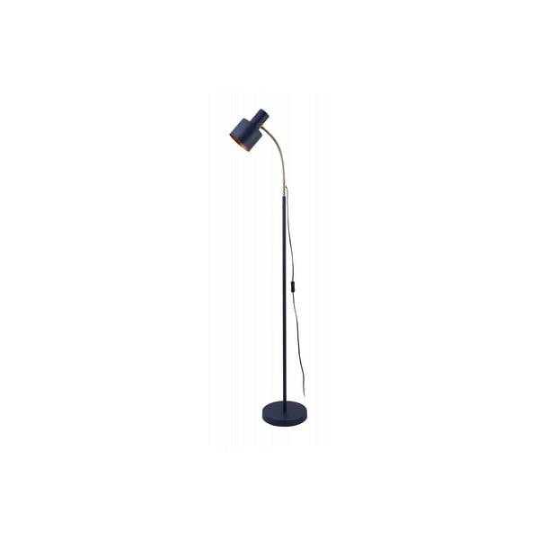 Lampada da terra blu scuro con paralume in metallo (altezza 143 cm) Selvia II - GTV