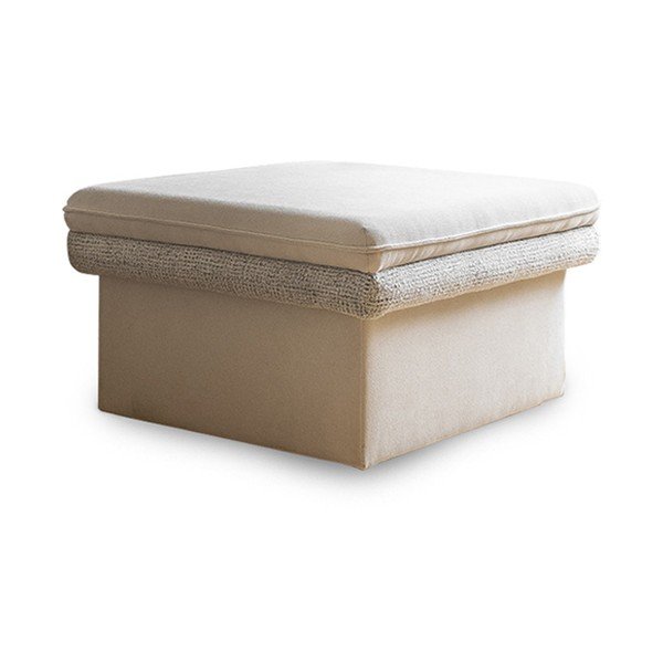 Poggiapiedi beige Wilson – Miuform