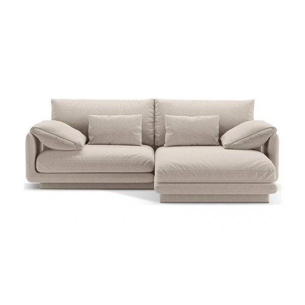 Divano angolare beige (angolo destro) Torino - Micadoni Home