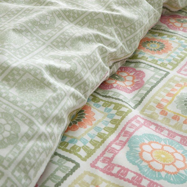 Biancheria per letto matrimoniale 200x200 cm Crochet Print - Catherine Lansfield-image-4