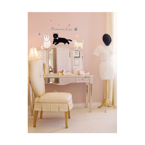 Set di adesivi di gatti romantici - Ambiance-image-2