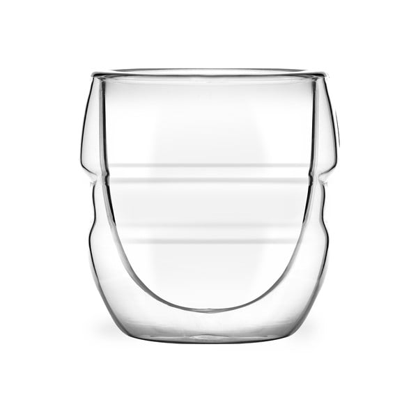 Tazzine in set per espresso/con parete doppia in vetro 2 pz 70 ml Sferico – Vialli Design-image-2