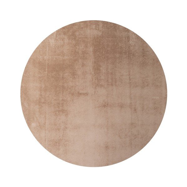 Tappeto rotondo beige lavabile ø 80 cm Joy – Ayyildiz Carpets