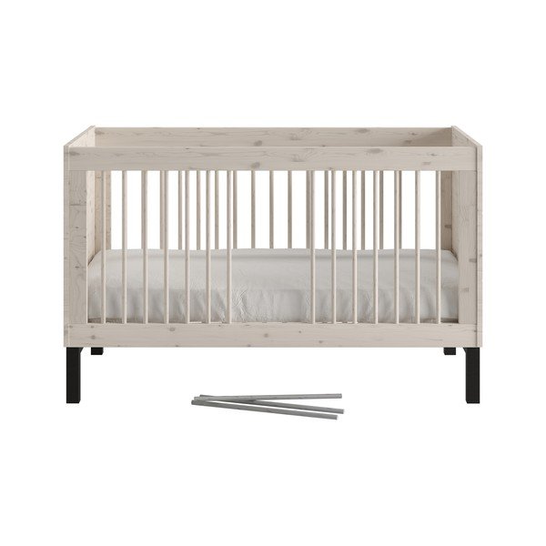 Lettino bianco 70x140 cm Country - Pinio-image-3