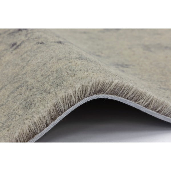 Tappeto in lana beige 170x240 cm Calisia Vintage Flora - Agnella-image-3