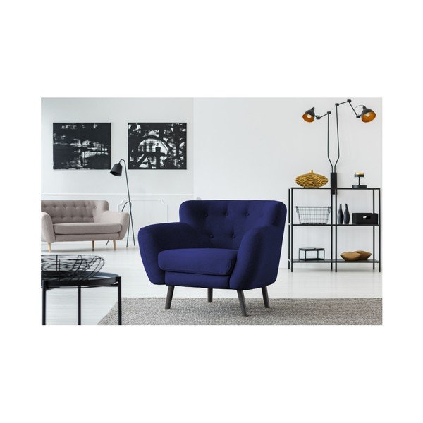 Poltrona blu Cosmopolitan design Hampstead - Cosmopolitan Design-image-4