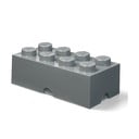 Scatola portaoggetti per bambini grigio scuro Rettangolo - LEGO®