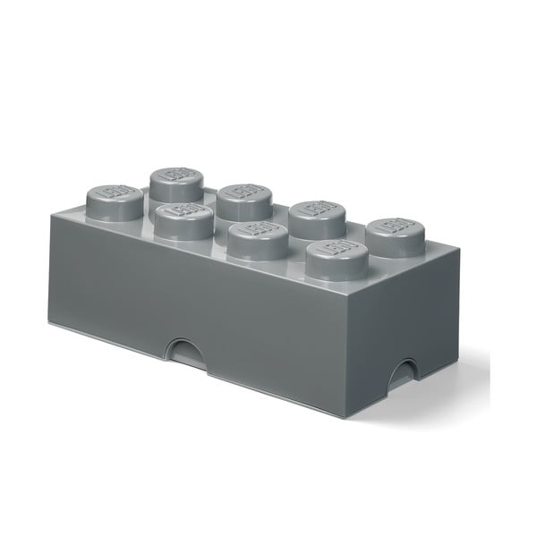 Scatola portaoggetti per bambini grigio scuro Rettangolo - LEGO®