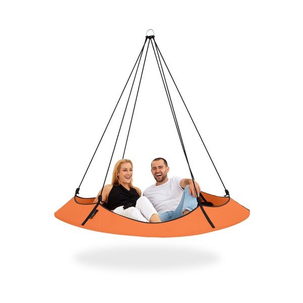 Altalena da giardino arancione - Hangout Pod-image-2